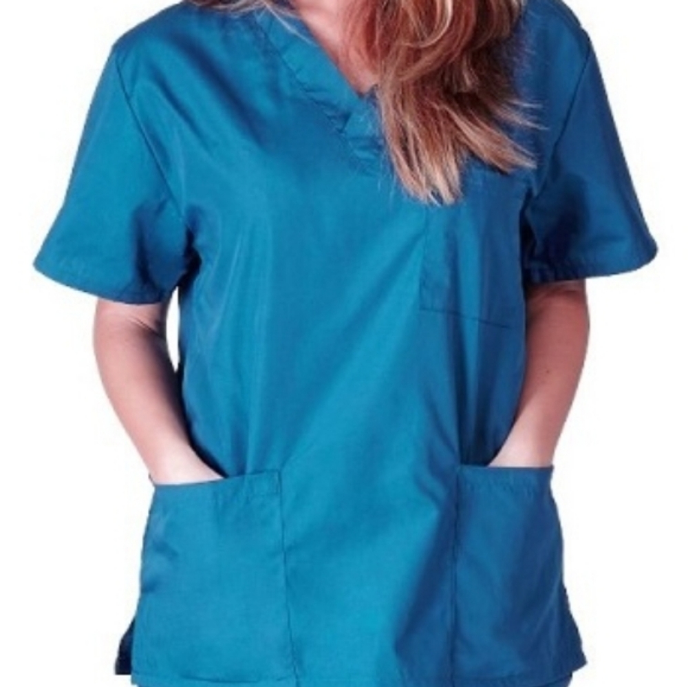 Natural uniforms Scrub top